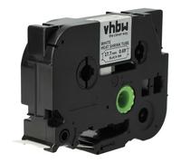 Cassetta per Brother P-Touch PT-9800PCN P-Touch PT-E300VP 17,7mm nero-bianco