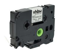 Cassetta per Brother P-Touch PT-9800PCN P-Touch PT-E300VP 5,8mm nero-bianco