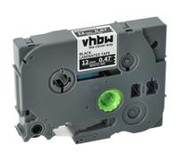 Cassetta per Brother PT D450 D210 D210BK D400 D400VP D210VP D215e bianco-nero