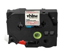 Cassetta per Brother PT RL700S P900W P950W P750W P900 P900NW rosso-trasparente