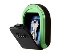 Cassetta per chiavi di sicurezza - Scatola decorativa esterna per coprichiavi, scatola per chiavi di casa robusta, ad alta capacità, per chiave U disco in appartamento, garage, esterno e interno