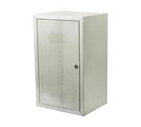 CASSETTA PER CONTATORE ACCIAIO INOX,SENZA SCRITTA,FONDO APERTO 600HX400LX250P