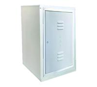Cassetta per Contatore Gas Elettronico 70x50x30 cm in Lamiera Zincata e ABS - Reversibile