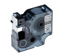 Cassetta per Dymo LabelManager 420P 400 450 300 200 350 360D 350D nero-bianco