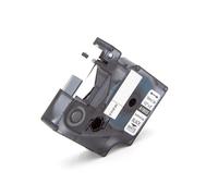 Cassetta per Dymo Rhino 6000 5200 ILP 219 4200 12mm nero-bianco