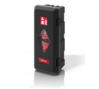 Cassetta per estintori BLACK 6 kg per camion e montaggio a parete - Daken 140070