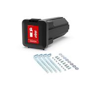 Cassetta per estintori da 6 kg per autocarri incl. supporto