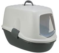 Cassetta per gatti Berto Top, 3 pz., con sistema di separazione 39 × 42 × 59 cm grigio chiaro/grigio scuro