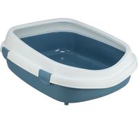 TRIXIE CASSETTA IGIENICA PRIMO XXL 56 x 47 x 71 CM. BLU/BIANCO