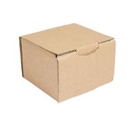 Cassetta Per Invio Posta 12X10X8 Cm Naturale Cartone - 50 Unità
