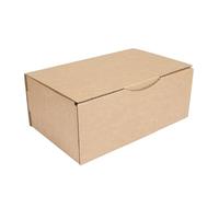 Cassetta Per Invio Posta 25X15X10 Cm Naturale Cartone - 50 Unità