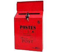 cassetta per le lettere, Cassetta delle lettere Gabbie Cassetta postale con serratura Cassetta postale antica americana retrò for cartoline postali
