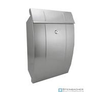 Cassetta per le lettere in acciaio inox Mica, dimensioni: 245 x 120 mm, altezza: