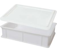 Cassetta per Lievitazione Pizza E Pane 30x40x10con coperchio Contenitore Cibo p
