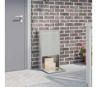 Cassetta per pacchi Argento 44 x 22 x 82 cm Acciaio zincato