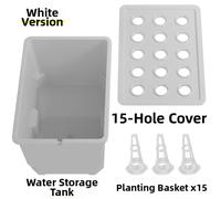 Cassetta per Piantagione Acquatica Grande da Interno 15 Fori per Terreno Casa Me