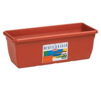 Cassetta per piante plastica (80x20x16cm) MEDITERRANEO Terracotta 79985