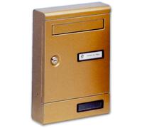 CASSETTA PER POSTA POSTALE bronzo PER ESTERNI/INTERNI - SILMEC