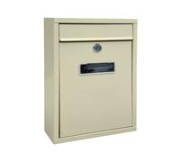 CASSETTA PER POSTA POSTALE IN ACCIAIO BEIGE BIANCO GRIGIO VERDE LETTERE BOX