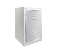 CASSETTA PER PROTEZIONE CONTATORE GAS ZINCATA cm 50x40x30 HxLxP Smontata