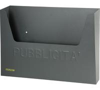 CASSETTA PER PUBBLICITA MAURER ANTRACITE 34X8X26H CM