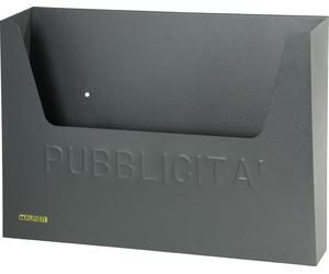 CASSETTA PER PUBBLICITA MAURER ANTRACITE 34X8X26H CM