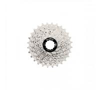 Cassetta Pignoni Bici Strada 10v 11-28T HG Shimano/Sram Acciaio Argento