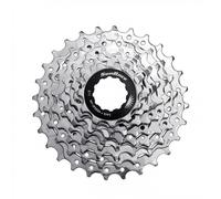 Cassetta Pignoni Bici Strada 8V 12-25 HG Shimano/Sram Acciaio Argento 285g