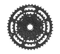 Shimano Cues Lg300-9 Cassette Argento 9s / 11-46t Black