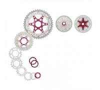 Cassetta Pignoni MTB 11v 11-46 HG Shimano/Sram Argento 465g - Leggera e Resistente