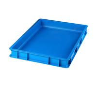 Cassetta Pizza Service Sovrapponibile Blu 60x40x10 cm - Pavoni - Pizzeria