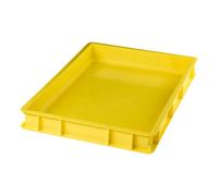 Cassetta Pizza Service Sovrapponibile Gialla 60x40x10 cm - Pavoni - Pizzeria