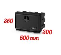 Cassetta porta attrezzi camion gancio Just 500-R 500x350x300 mm dustbox 30,5 L-