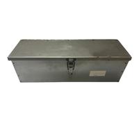 Cassetta Porta Attrezzi In Lamiera, Piegata e Saldata,Per Trattore 420x130x130mm