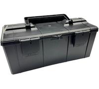 Cassetta porta attrezzi in plastica con maniglia per trattore lunghezza 430 mm profondità 150 mm altezza 130 mm