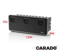 Cassetta porta attrezzi per camion 1250 x 522 x 500 mm Cassetta di stoccaggio Da