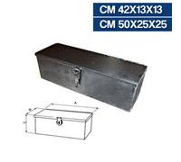 Cassetta porta attrezzi in lamiera 420x130x130mm