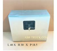 CASSETTA PORTA ATTREZZI ZINCATA PIAGGIO PORTER 40X30X18,5 CM CAMION TRATTORE