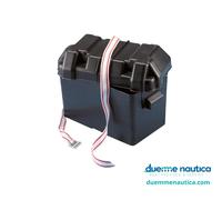 CASSETTA PORTA BATTERIA MAX 100A + NASTRO FISSA BATTERIA barca gommone camper