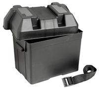 CASSETTA PORTA BATTERIA MAX 90A COMPLETA DI MANIGLIE CINGHIA E PONTICELLI