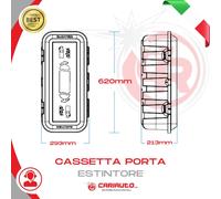 Cassetta Porta Estintore Camion Trattori Attività Commerciali Varie Portate