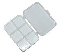 Cassetta Porta Minuteria In Polipropilene. Tutta Trasparente. Spessore 21 Mm.