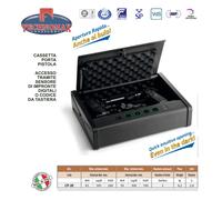 CASSETTA PORTA PISTOLA TECHNOSAFE "CP-2E" TECHNOMAX