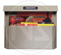 CASSETTA PORTA PUBBLICITA' IN ACCIAIO GRIGIO C/TETTO "41415" SILMEC - 28399