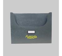 CASSETTA PORTA PUBBLICITA mm 340x50x260h Antracite Cassette Postali Casellari