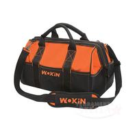 BORSA PORTAUTENSILI BASE RIGIDA 16" WOKIN IN NYLON CON MANIGLIE E TRACOLLA