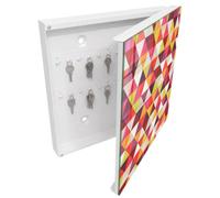 Cassetta Portachiavi 30x30 cm | Bianco | A Destra | Montaggio a Parete