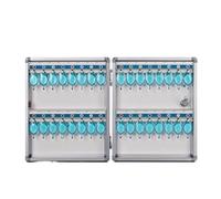 Cassetta portachiavi a parete in lega di alluminio ABS Dormitorio Affitto Casa Protezione sicurezza Serratura stoccaggio Cassaforte Gestione Armadio(As shown 32-bit)