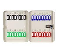 Cassetta Portachiavi Armadietto portachiavi Combinazione portachiavi Montaggio a parete Decorativo Multi-opzionale Gestione chiavi con etichette colorate, Organizer per riporre gli hotel Arm