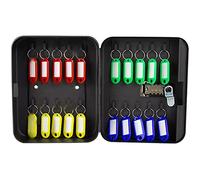 Cassetta Portachiavi con Serratura a Combinazione, Montaggio a Parete, capacità 20, 5 Tipi di capacità, armadietto Opzionale, deposito Sicuro per la Gestione immobiliare e automobilistica (n